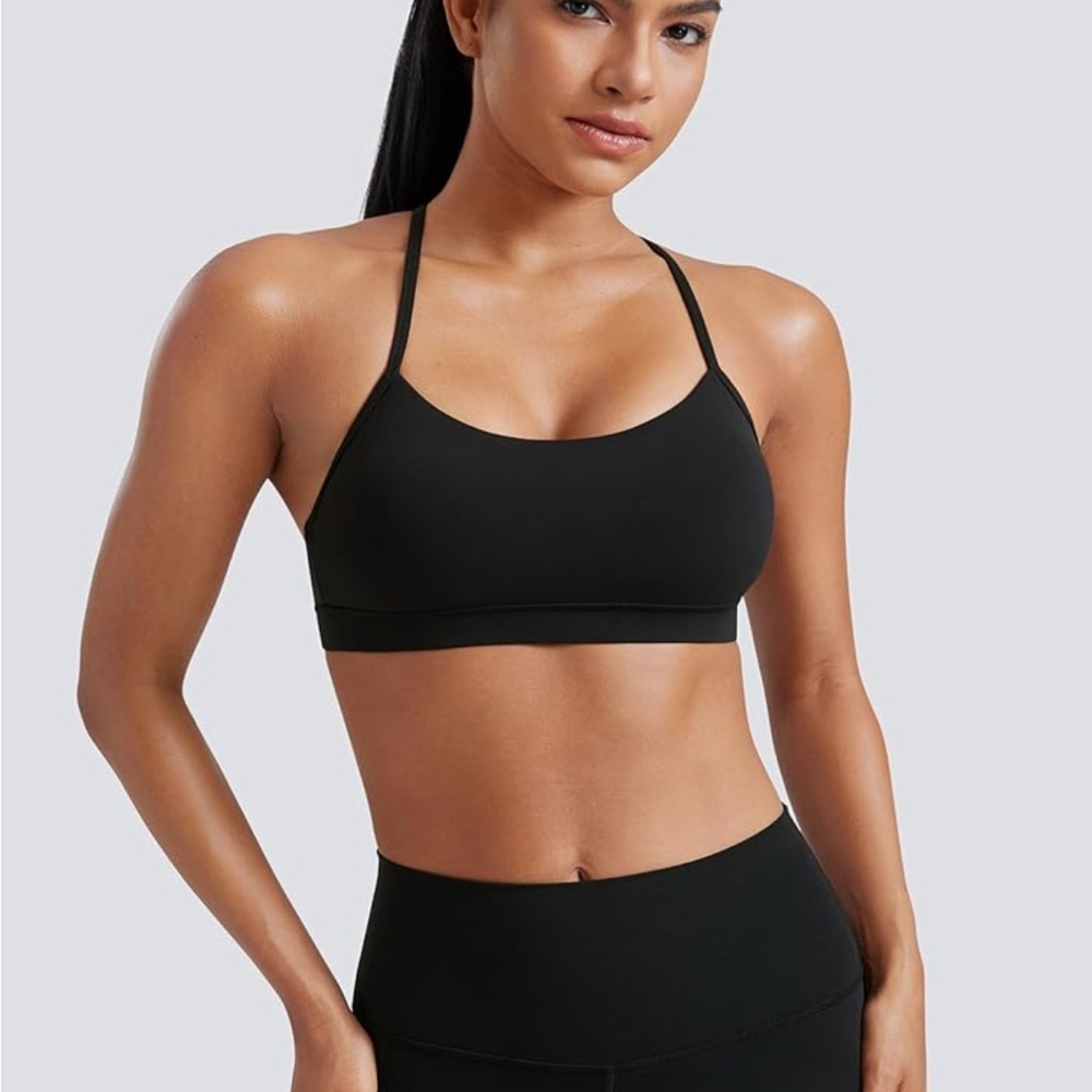 Black Yoga Bra - Picture 3 of 9